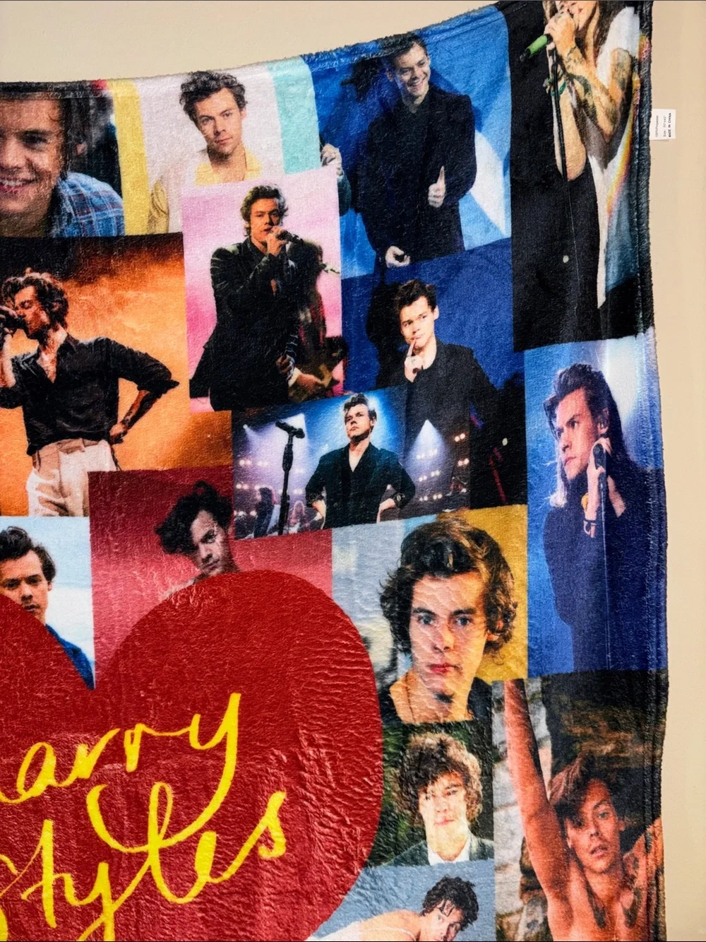 Harry Styles Throw Blanket